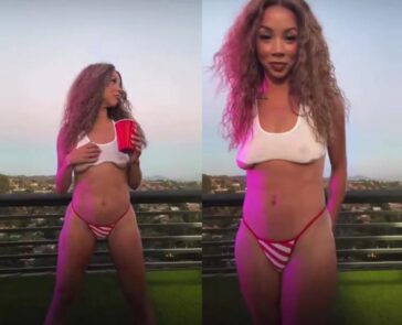 brittany renner nude wet t shirt tits onlyfans video leaked gnxhah 364x295 1