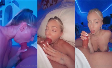 therealbrittfit onlyfans deepthroat blowjob video leaked