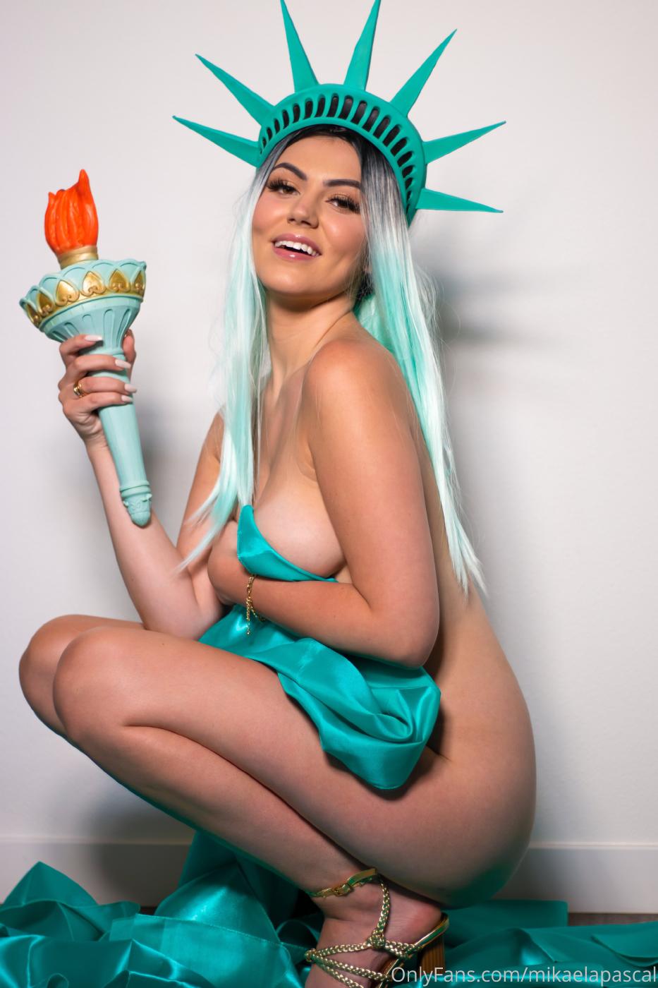 mikaela pascal 4th of july costume onlyfans set leaked trtllw