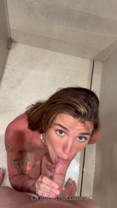 arikytsya gets railed before taking shower video leaked 18