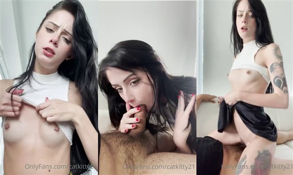 Catkitty21 OnlyFans: Pussy Filled After Cowgirl Ride 17 catkitty21 gets her pussy filled with cum after cowgirl dick ride